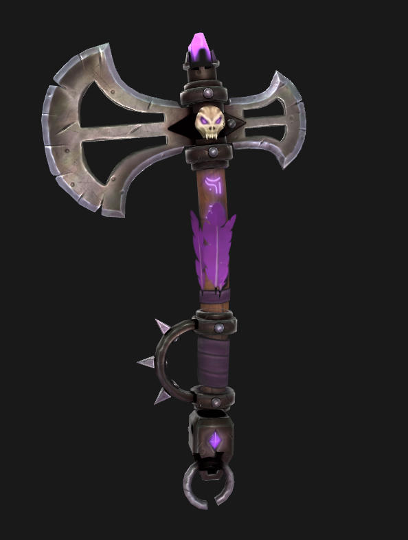 Arachna's Legendary Axe