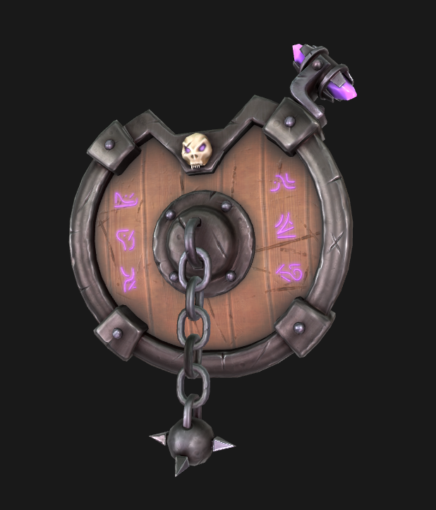 Arachna's Legendary Shield