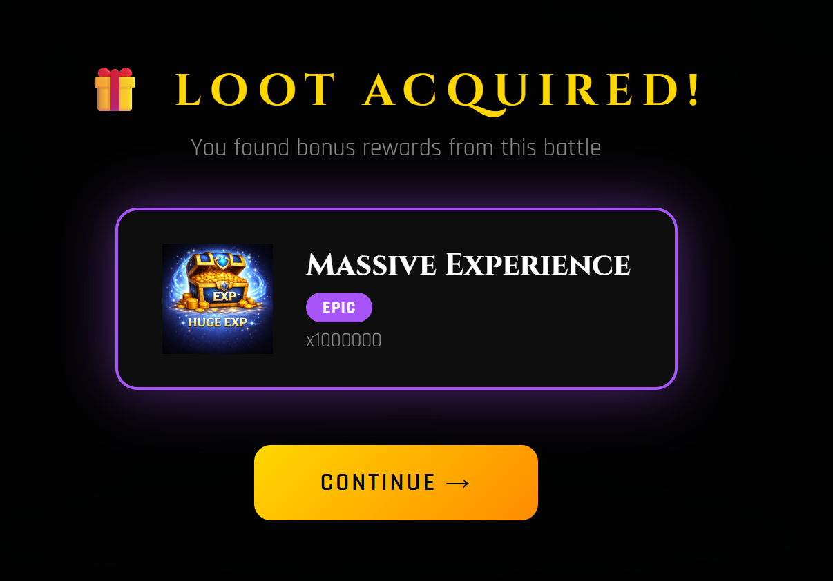 Loot Rewards