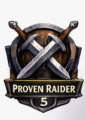 Proven Raider Badge