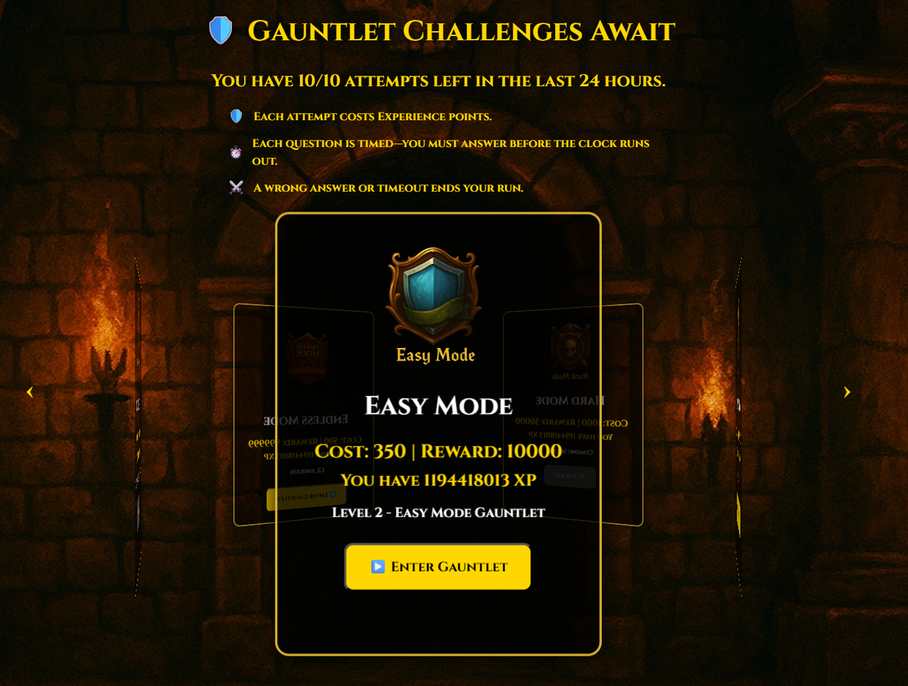 Gauntlet Builder